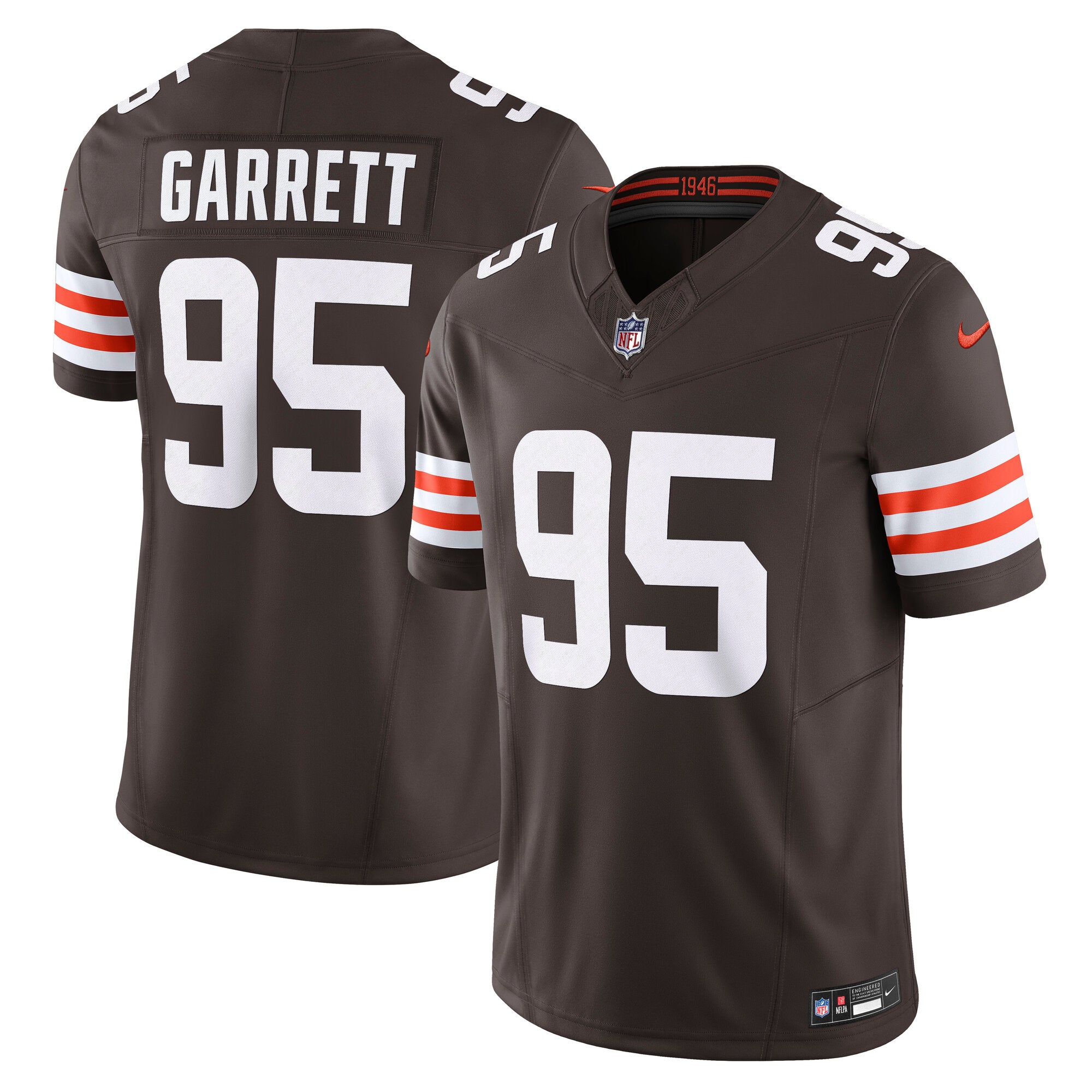 Myles Garrett Cleveland Browns Team Vapor F.U.S.E. Limited Jersey - Brown | Stitched Football Jersey TJS1831