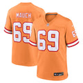 Cody Mauch Tampa Bay Buccaneers Alternate Game Jersey - Orange | Stitched Football Jersey TJS1721