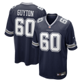 Tyler Guyton Dallas Cowboys Player Game Jersey - Navy | Stitched Football Jersey TJS1846