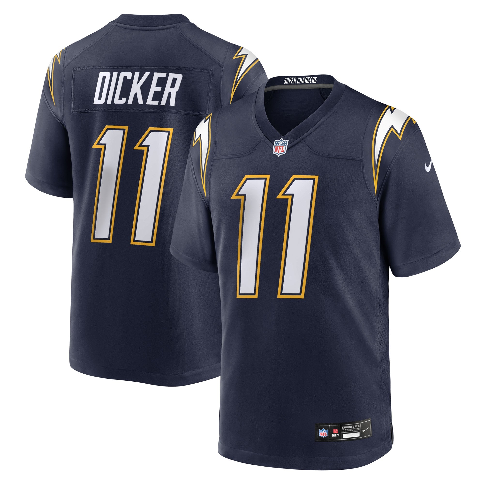 Cameron Dicker Los Angeles Chargers Alternate Game Jersey - Navy | Stitched Football Jersey TJS1791
