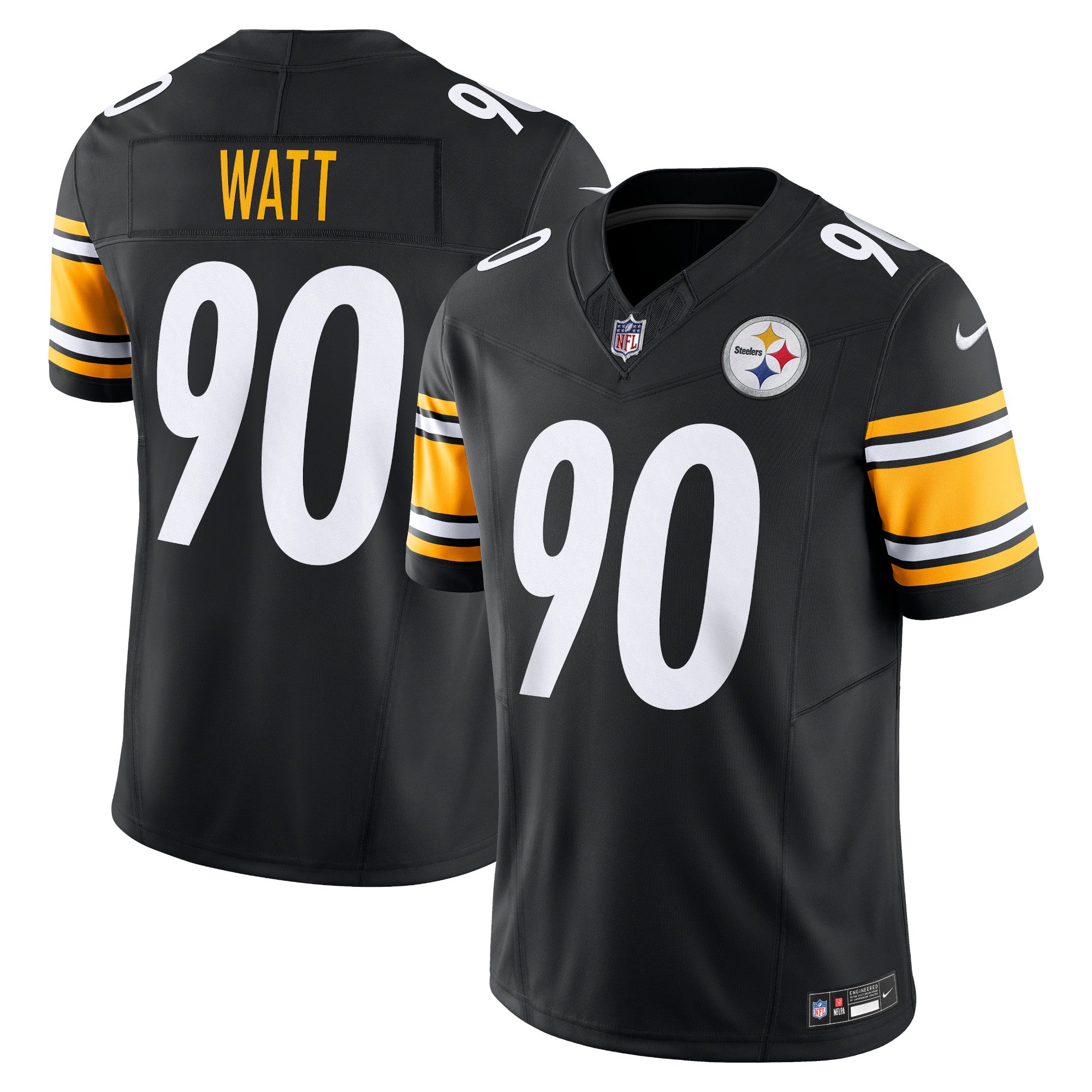 T.J. Watt Pittsburgh Steelers Vapor F.U.S.E. Limited Jersey - Black | Stitched Football Jersey TJS1858