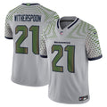 Devon Witherspoon Seattle Seahawks 2025 Rivalries Collection Stitched Limited Jersey - Wolf Gray | Stitched Football Jersey TJS1793