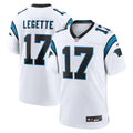Xavier Legette Carolina Panthers Game Jersey - White | Stitched Football Jersey TJS1826