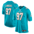 Rashard Lawrence Miami Dolphins Team Game Jersey - Aqua | Stitched Football Jersey TJS1787