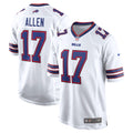 Josh Allen Buffalo Bills White Game Player Jersey - White | Stitched Football Jersey TJS1880