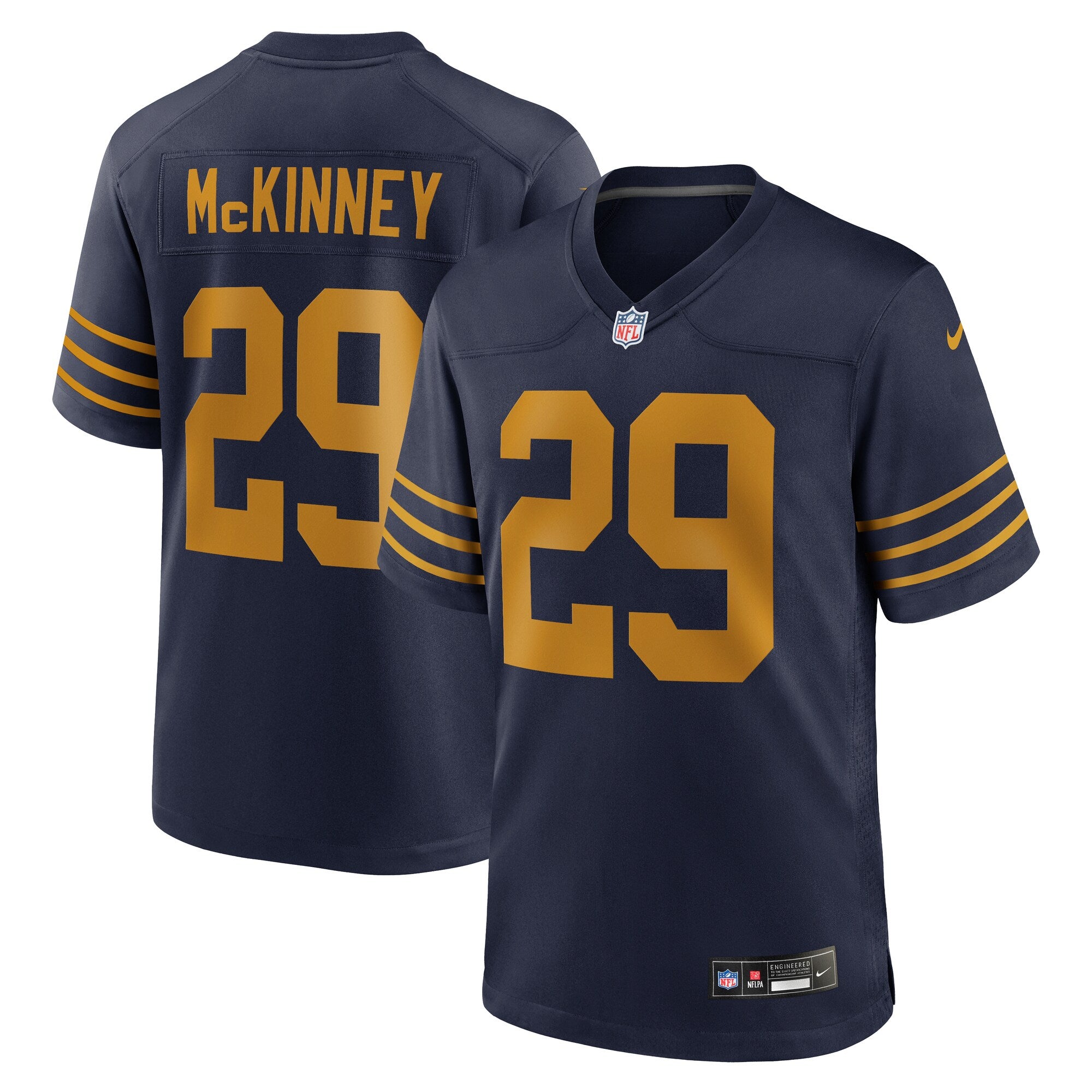 Xavier McKinney Green Bay Packers The 1923 Classic Game Jersey - Navy | Stitched Football Jersey TJS1963