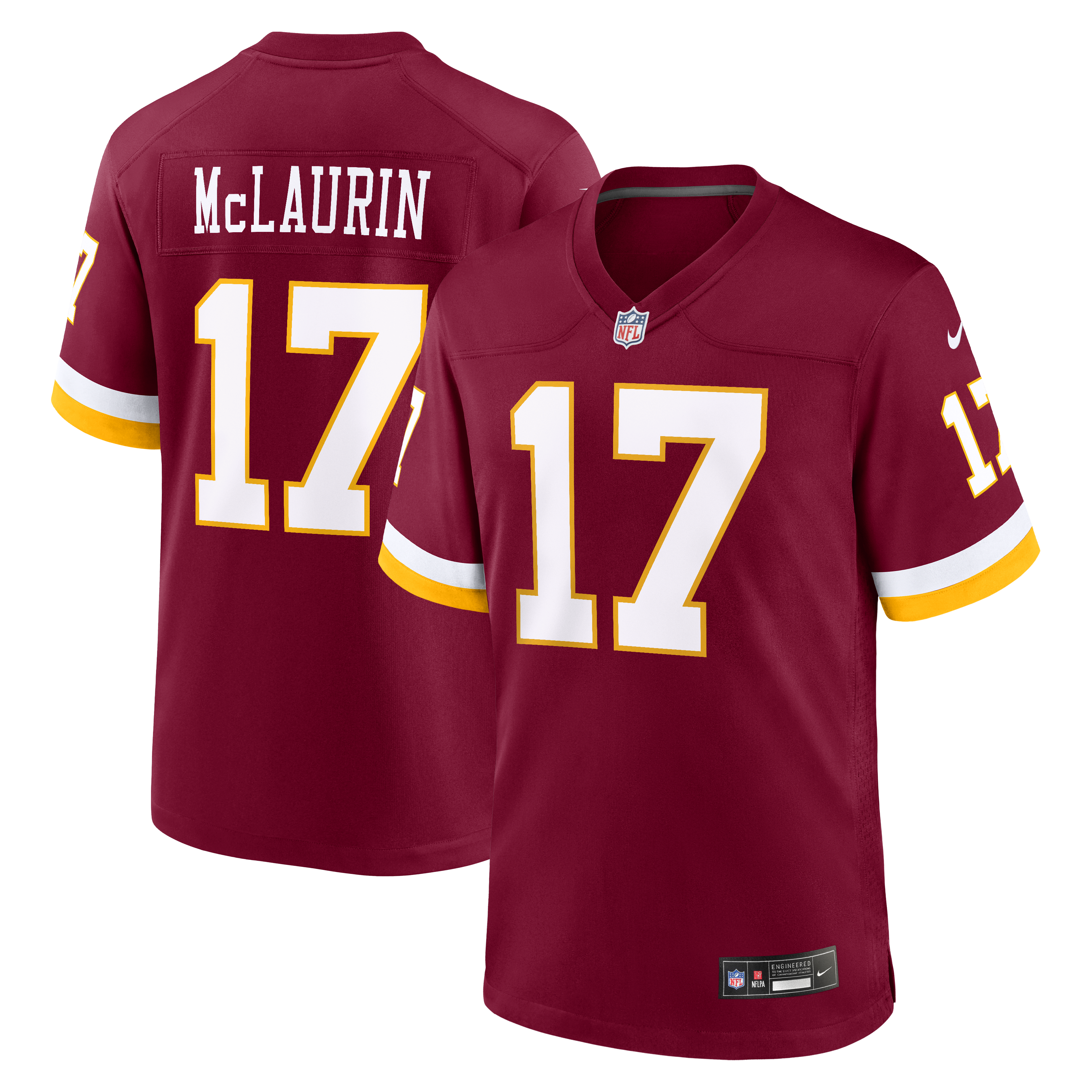 Terry McLaurin Washington Commanders Game Jersey - Burgundy | Stitched Football Jersey TJS2066