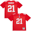 Tiki Barber New York Giants M & N 2004 Legacy Replica Jersey - Red | Stitched Football Jersey TJS2026