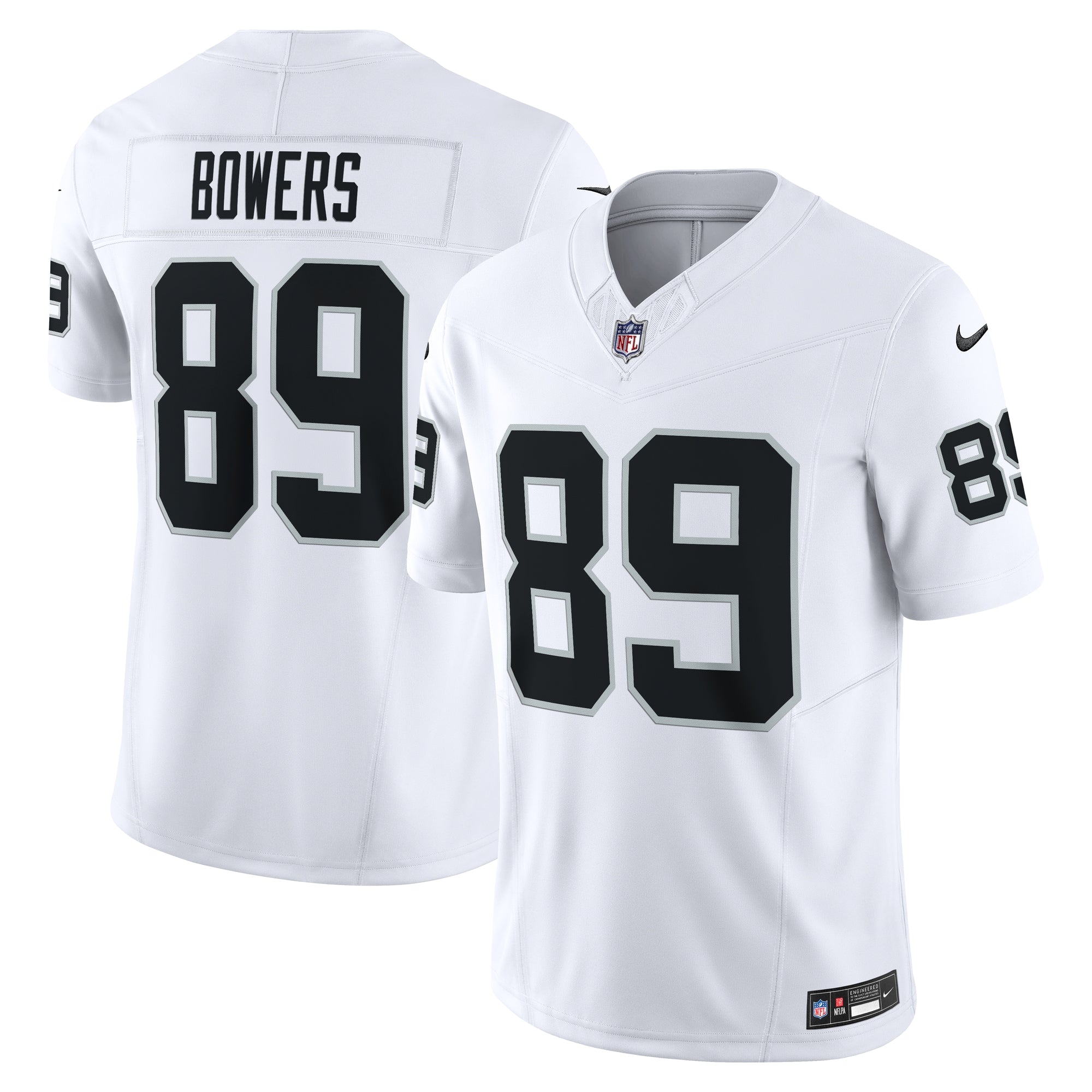 Brock Bowers Las Vegas Raiders Vapor F.U.S.E. Limited Jersey - White | Stitched Football Jersey TJS1974