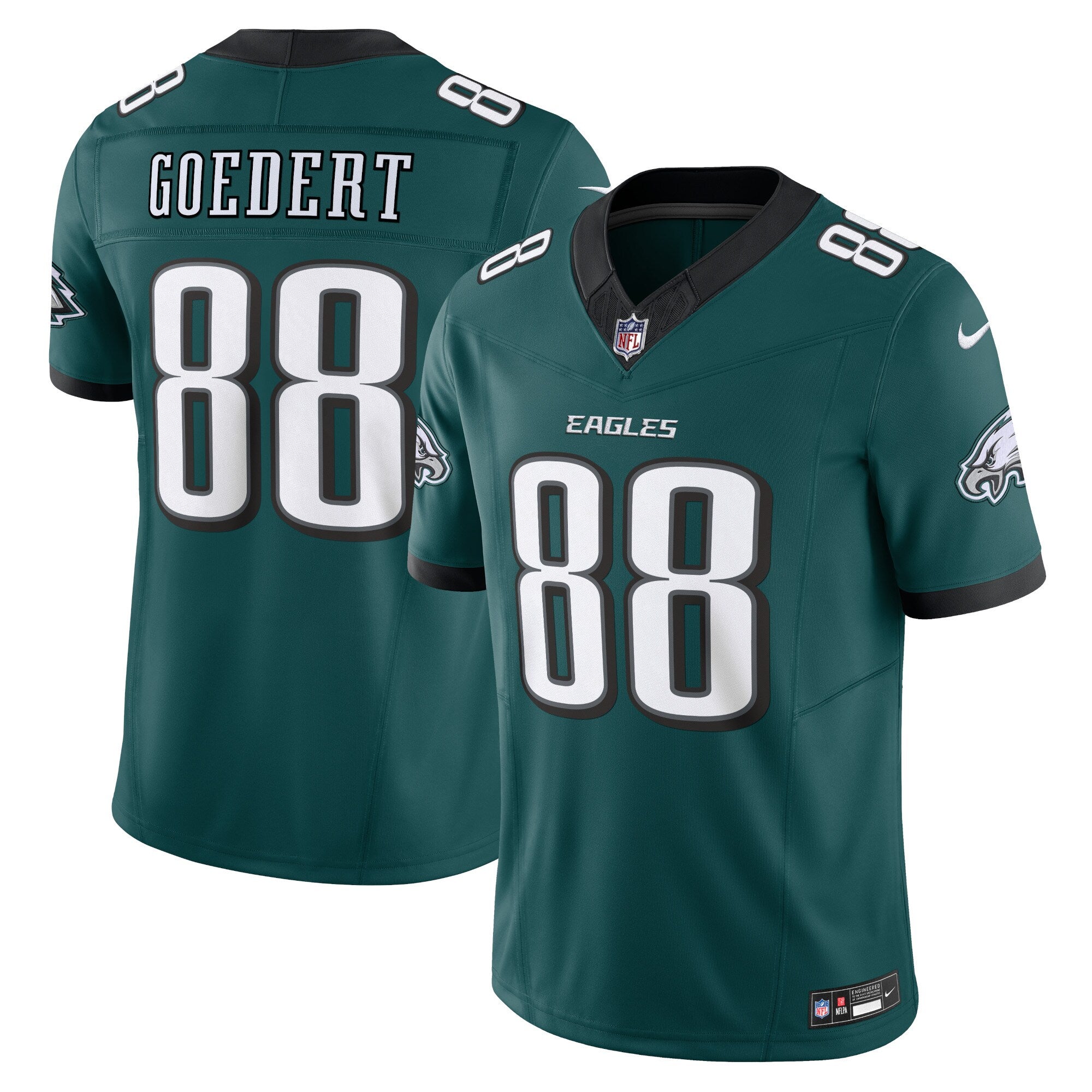 Dallas Goedert Philadelphia Eagles Vapor F.U.S.E. Limited Jersey - Midnight Green | Stitched Football Jersey TJS1938