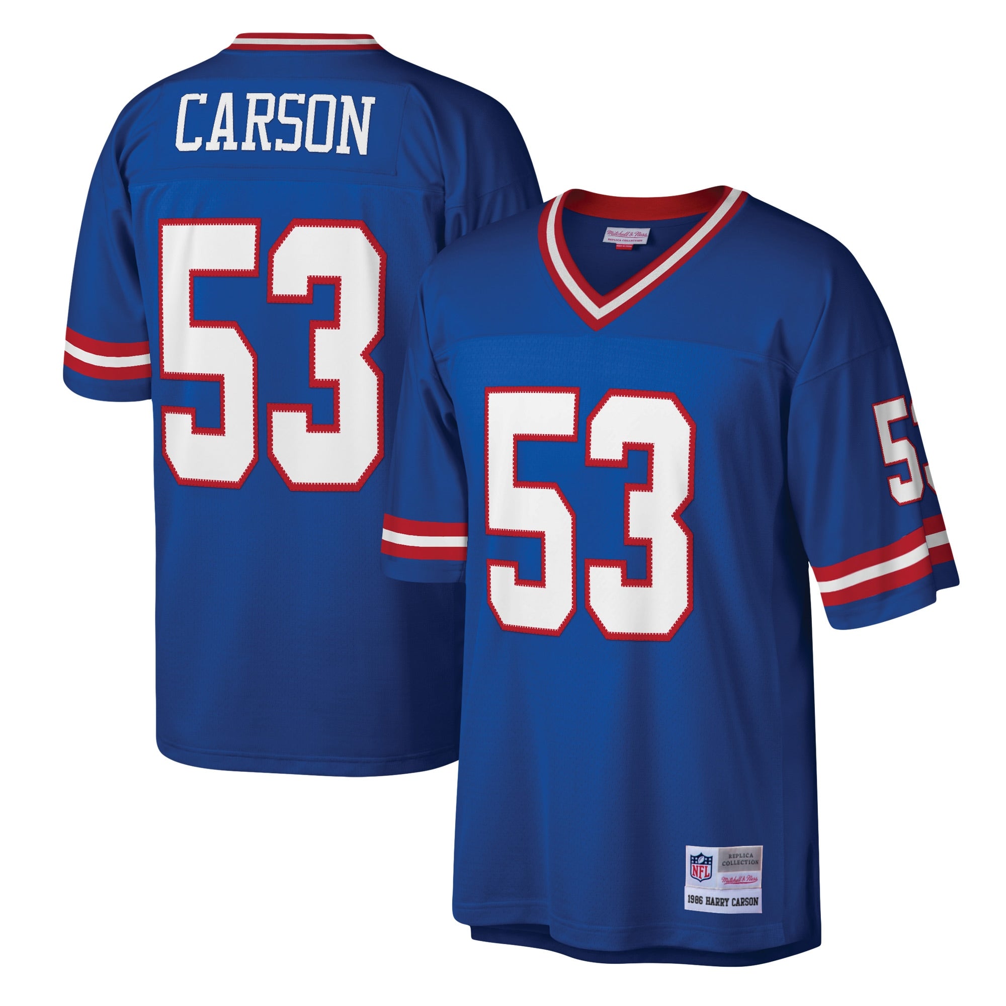 Harry Carson New York Giants M & N Legacy Replica Jersey - Royal | Stitched Football Jersey TJS1906
