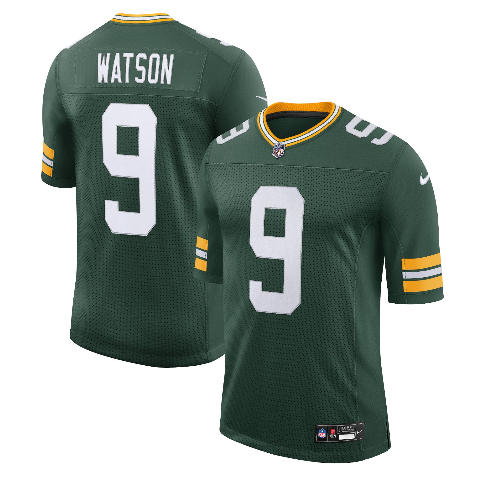 Christian Watson Green Bay Packers Vapor Untouchable Limited Jersey - Green | Stitched Football Jersey TJS2085