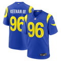 Tim Keenan III Los Angeles Rams Team Game Jersey - Royal | Stitched Football Jersey TJS2014