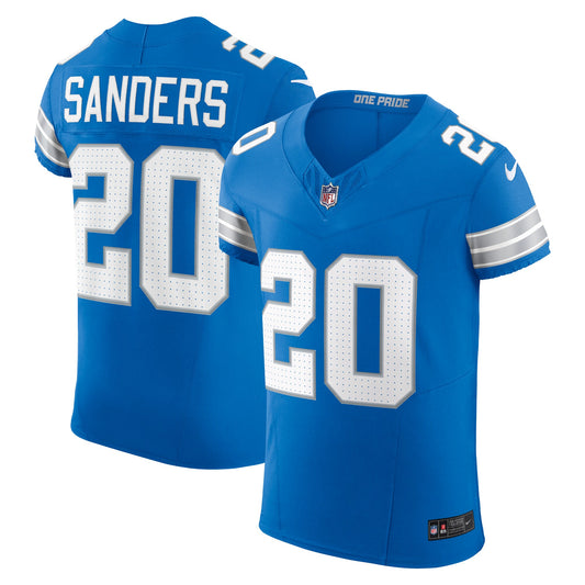 Barry Sanders Detroit Lions Vapor F.U.S.E. Elite Jersey - Blue | Stitched Football Jersey TJS1907