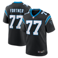 Luke Fortner Carolina Panthers Team Game Jersey - Black | Stitched Football Jersey TJS1996