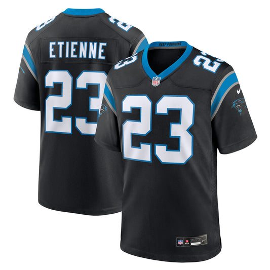 Trevor Etienne Carolina Panthers Team Game Jersey - Black | Stitched Football Jersey TJS2122