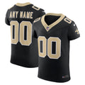 New Orleans Saints Vapor F.U.S.E. Elite Custom Jersey - Black | Stitched Football Jersey TJS1914