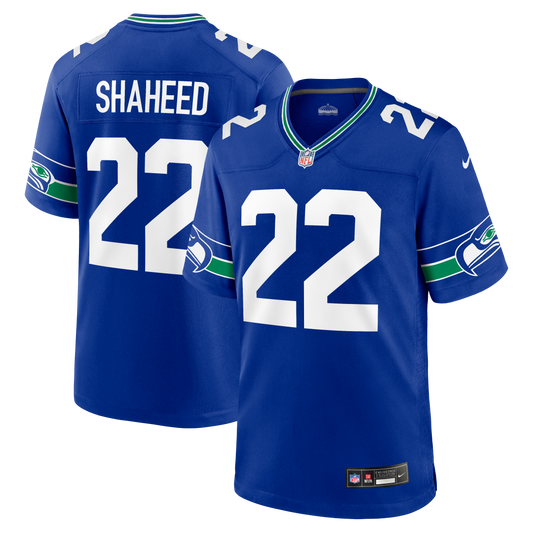 Rashid Shaheed Seattle Seahawks Alternate Game Jersey - Royal | Stitched Football Jersey TJS1959