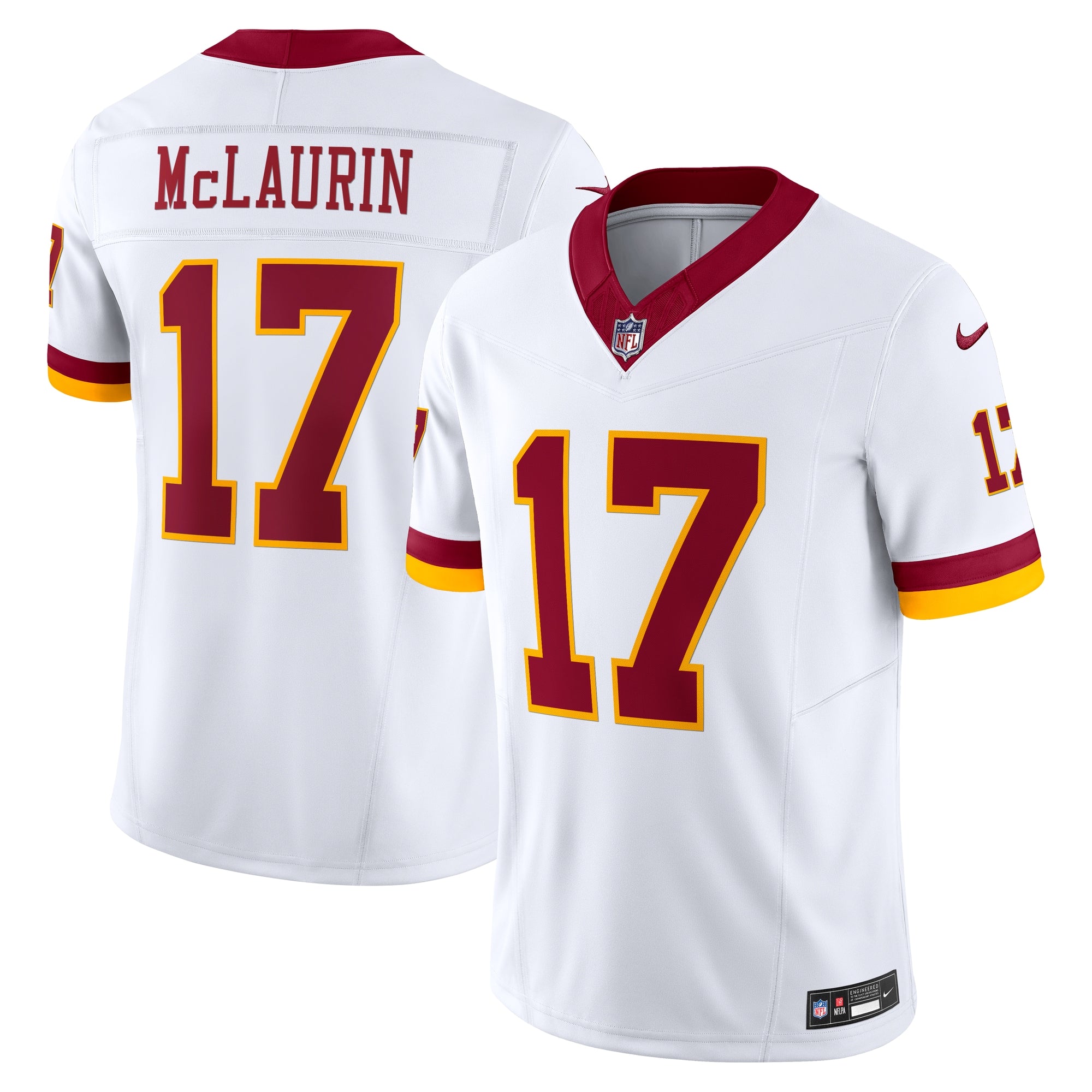 Terry McLaurin Washington Commanders Vapor F.U.S.E. Limited Super Bowl Era Jersey - White | Stitched Football Jersey TJS1965