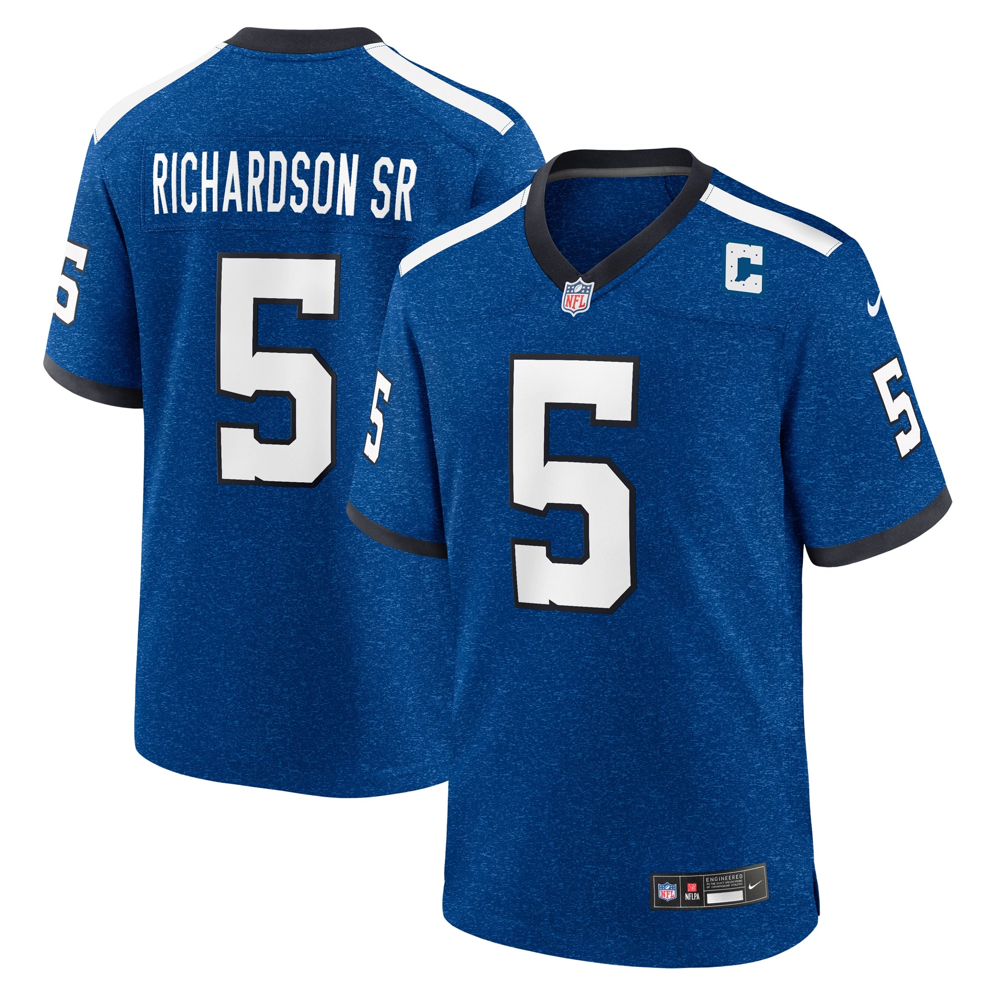 Anthony Richardson Sr. Indianapolis Colts Alternate Indiana Nights Game Jersey - Royal | Stitched Football Jersey TJS2003