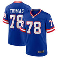 Andrew Thomas New York Giants Alternate Game Jersey - Royal | Stitched Football Jersey TJS2104