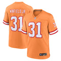 Antoine Winfield Jr. Tampa Bay Buccaneers Throwback Game Jersey - Orange | Stitched Football Jersey TJS2087