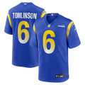 Tre'Vius Hodges-Tomlinson Los Angeles Rams Team Game Jersey - Royal | Stitched Football Jersey TJS2130
