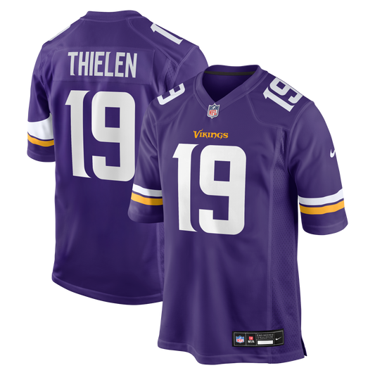 Adam Thielen Minnesota Vikings Game Jersey - Purple | Stitched Football Jersey TJS2173