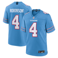 Wan'Dale Robinson Tennessee Titans Team Game Jersey - Light Blue | Stitched Football Jersey TJS1931
