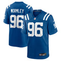 Chris Wormley Indianapolis Colts Team Game Jersey - Royal | Stitched Football Jersey TJS1925