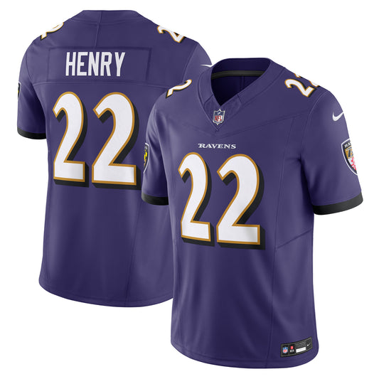 Derrick Henry Baltimore Ravens Vapor F.U.S.E. Limited Jersey - Purple | Stitched Football Jersey TJS1919