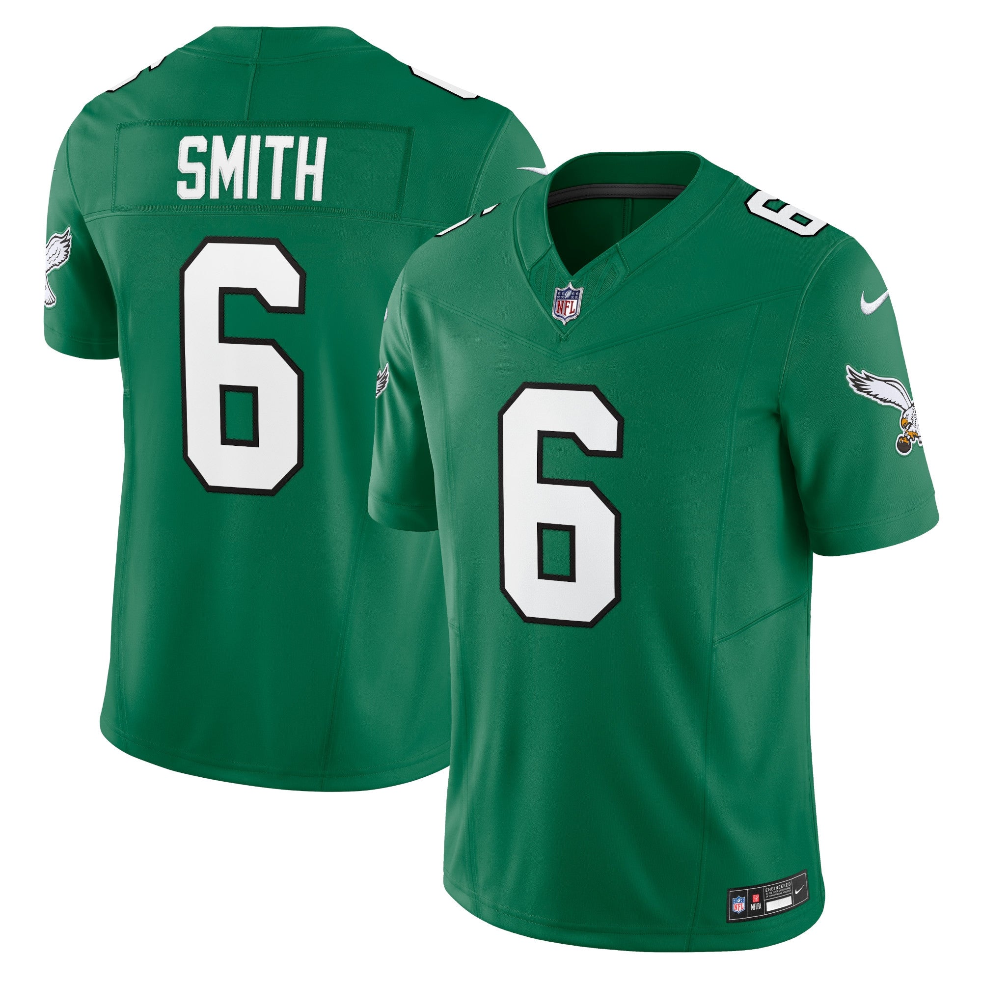 DeVonta Smith Philadelphia Eagles Vapor F.U.S.E. Limited Jersey - Kelly Green | Stitched Football Jersey TJS2069
