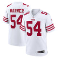 Fred Warner San Francisco 49ers Player Game Jersey - White | Stitched Football Jersey TJS2151