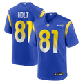 Torry Holt Los Angeles Rams Game Retired Player Jersey - Royal | Stitched Football Jersey TJS2127
