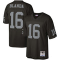 George Blanda Las Vegas Raiders M & N Legacy Replica Jersey - Black | Stitched Football Jersey TJS2194