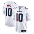Drake Maye New England Patriots Game Jersey - Tundra White | Stitched Football Jersey TJS2095