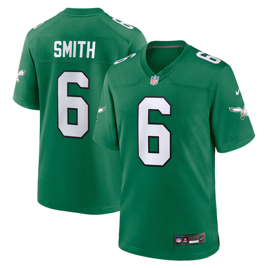 DeVonta Smith Philadelphia Eagles Alternate Game Player Jersey - Kelly Green | Stitched Football Jersey TJS2139