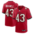 Chris Braswell Tampa Bay Buccaneers Game Jersey - Red | Stitched Football Jersey TJS2150