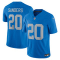 Barry Sanders Detroit Lions Vapor F.U.S.E. Alternate Limited Jersey - Blue | Stitched Football Jersey TJS2169