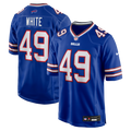 DaShaun White Buffalo Bills Team Game Jersey - Royal | Stitched Football Jersey TJS1954