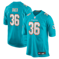 Storm Duck Miami Dolphins Game Jersey - Aqua | Stitched Football Jersey TJS2193