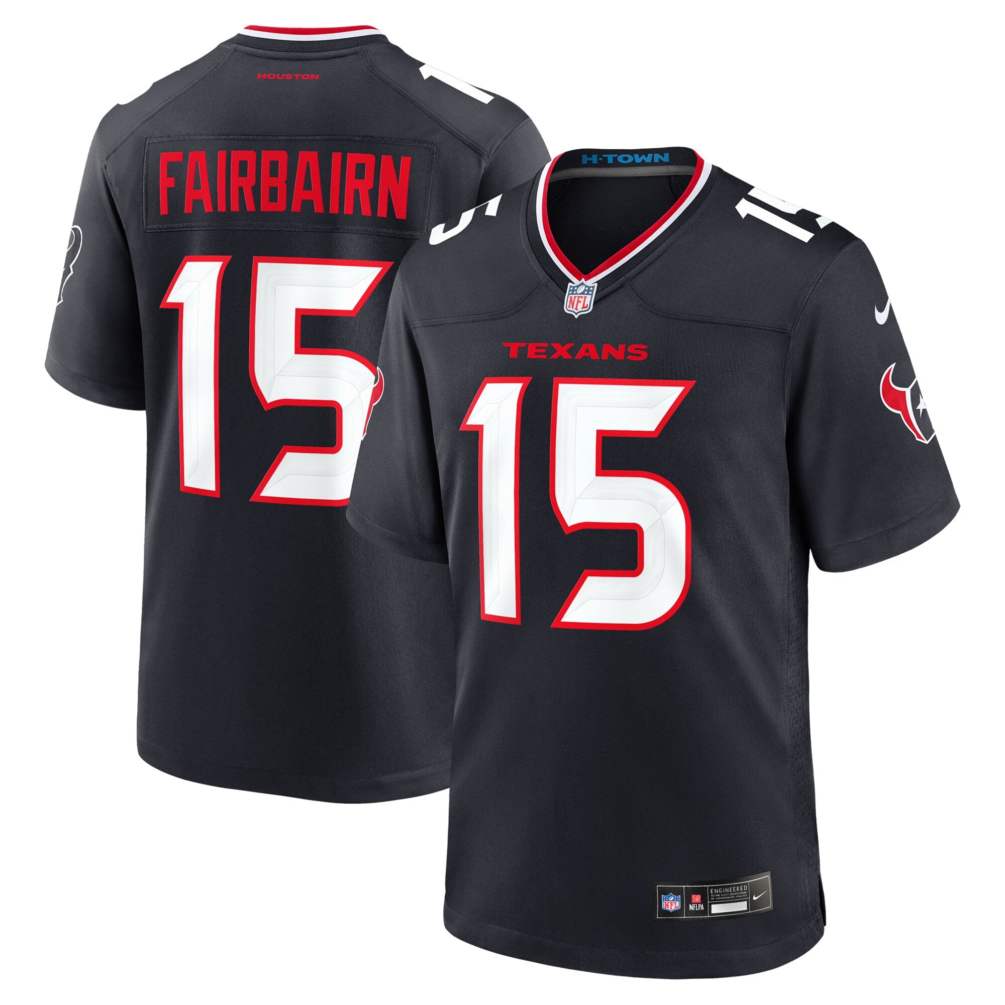 Ka'imi Fairbairn Houston Texans Team Game Jersey - Navy | Stitched Football Jersey TJS1937