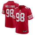 Mykel Williams San Francisco 49ers Team Game Jersey - Scarlet | Stitched Football Jersey TJS2154