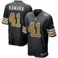 Alvin Kamara New Orleans Saints Alternate Game Jersey - Black | Stitched Football Jersey TJS2075