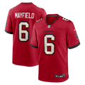 Baker Mayfield Tampa Bay Buccaneers Team Game Jersey - Red | Stitched Football Jersey TJS1997
