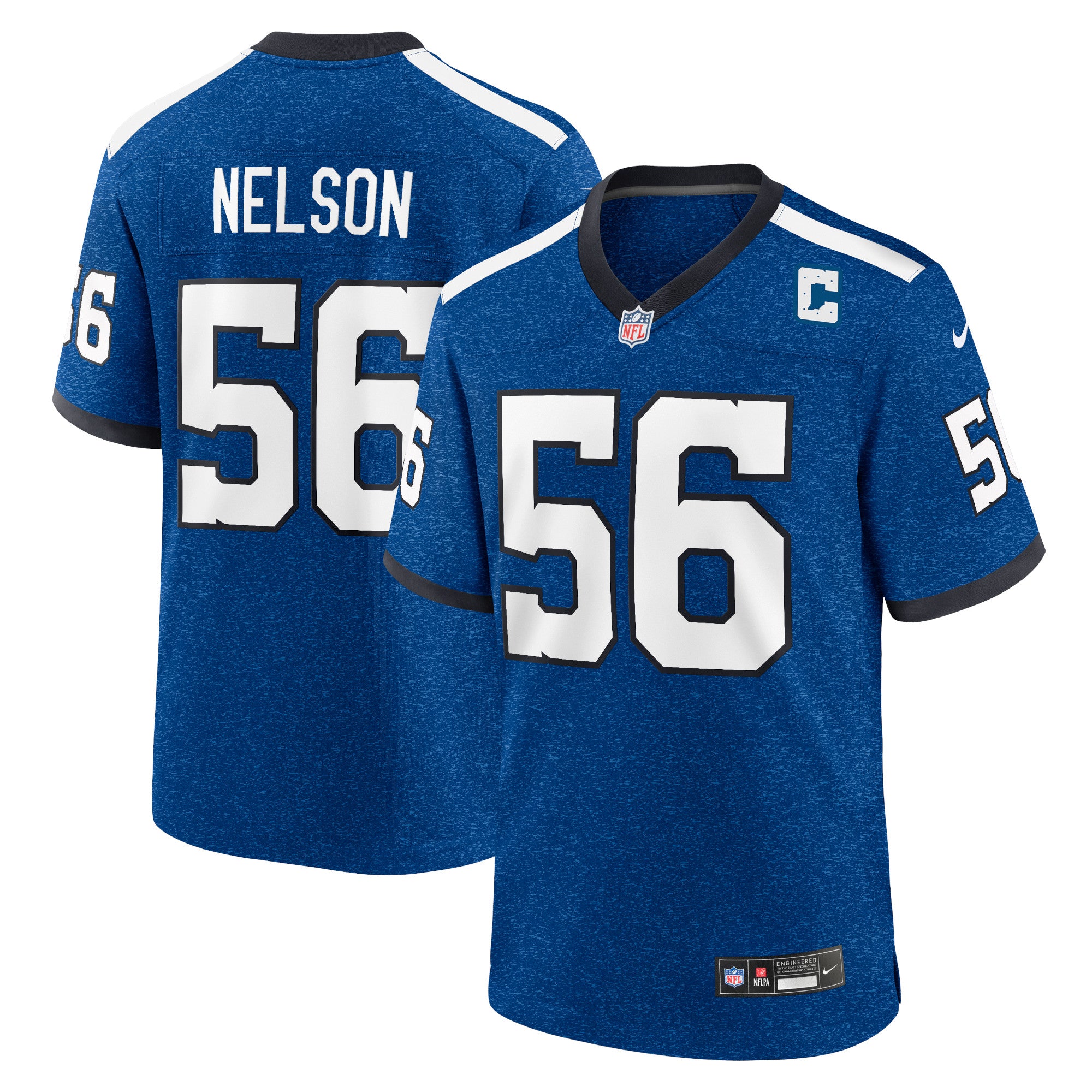 Quenton Nelson Indianapolis Colts Indiana Nights Alternate Game Jersey - Royal | Stitched Football Jersey TJS2022