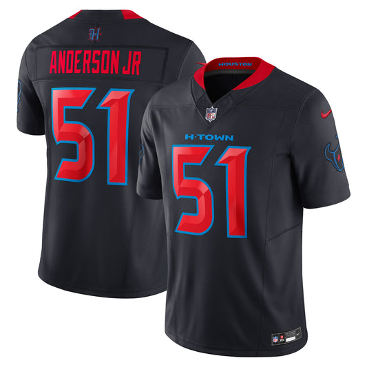 Will Anderson Jr. Houston Texans 2nd Alternate Vapor F.U.S.E. Limited Jersey - Navy | Stitched Football Jersey TJS2199
