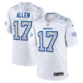 Josh Allen Buffalo Bills 2025 Rivalries Collection Game Jersey - White | Stitched Football Jersey TJS2084