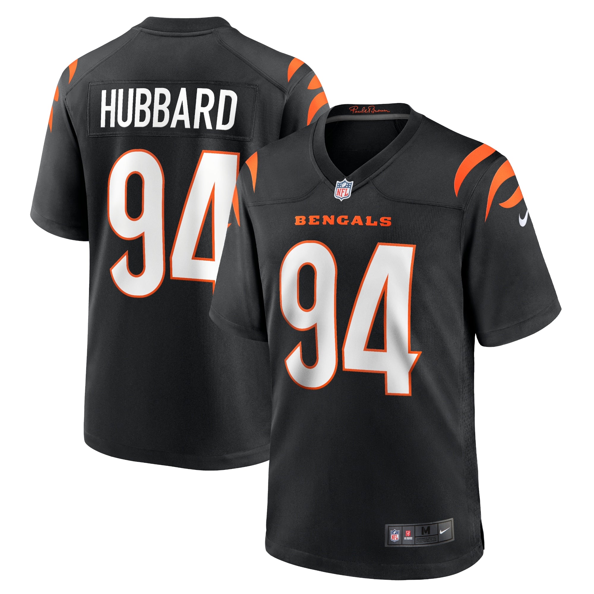 Sam Hubbard Cincinnati Bengals Player Game Jersey - Black | Stitched Football Jersey TJS1968