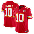 Isiah Pacheco Kansas City Chiefs Vapor F.U.S.E. Limited Jersey - Red | Stitched Football Jersey TJS2056